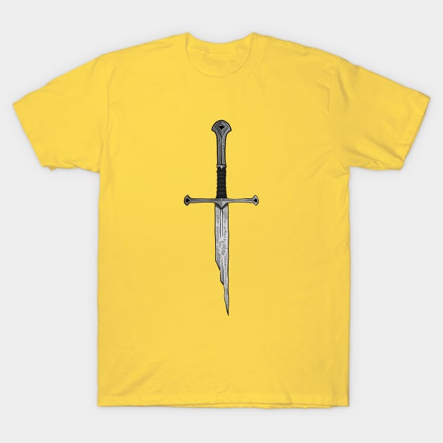 The Broken Sword T-Shirt by Pop-Culture Closet